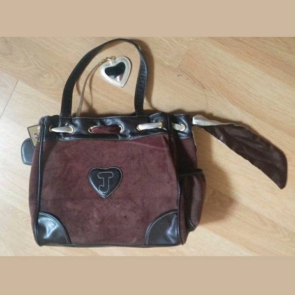 🚫SOLD📵 Vintage Juicy Crushed Velvet Dog Wallet - Picture 3 of 8